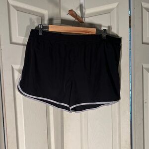 Champion Black Athletic Shorts Size XXL
